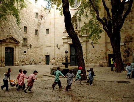 plaça sant felip neri